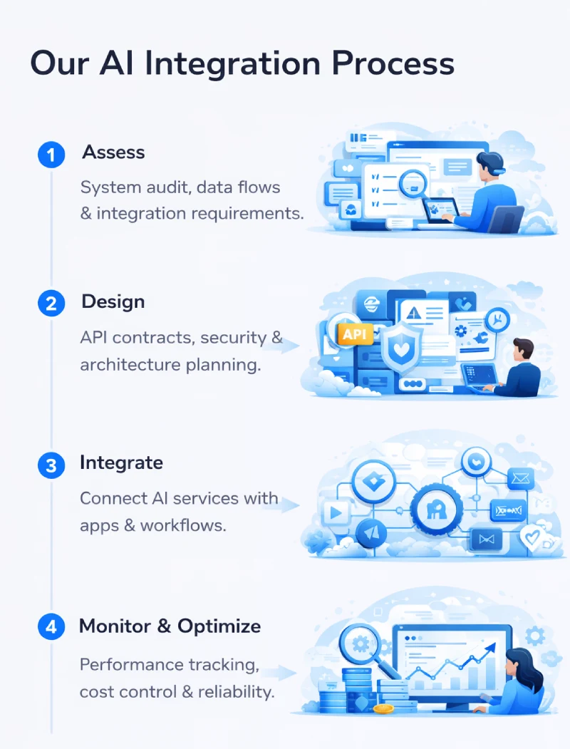 AI integration workflow